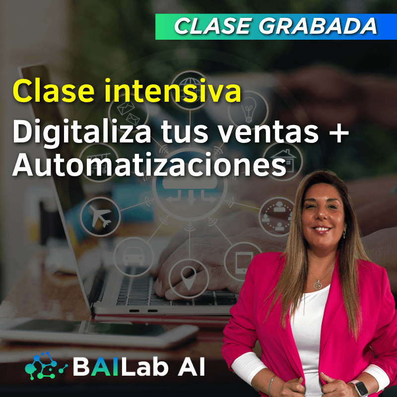 Clase Intensiva | Digitaliza tus ventas + Automatizaciones