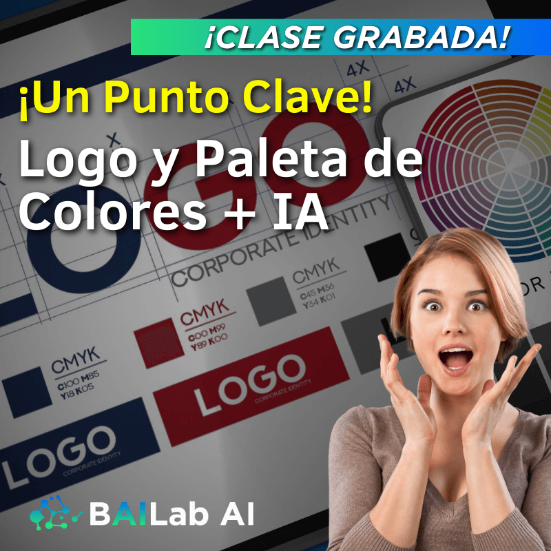 Masterclass grabada | Logo y Paleta de Colores + IA 📚