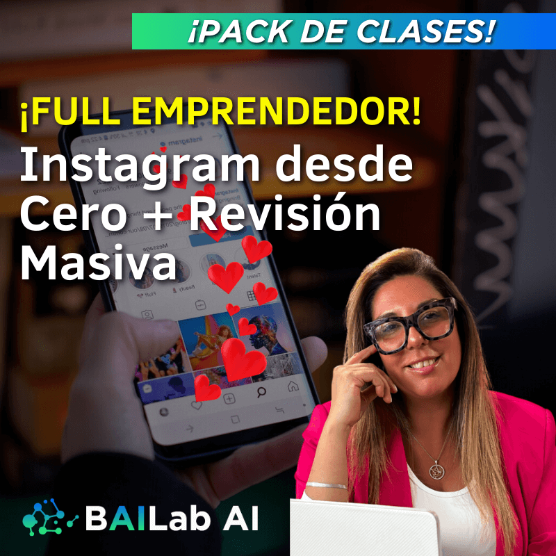 Pack Clases Grabadas | Instagram Desde Cero + Revisión Masiva
