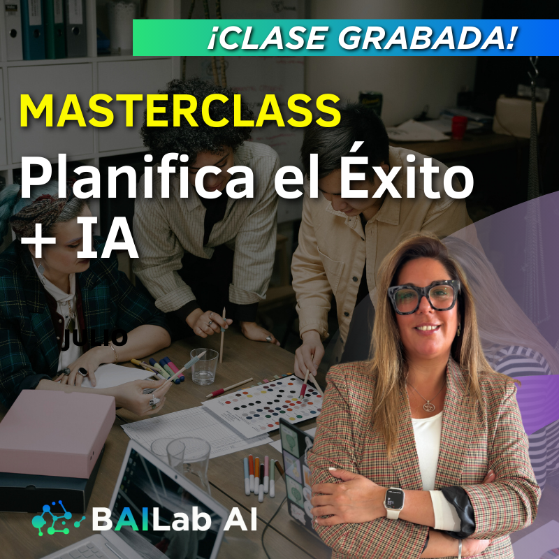 Masterclass Grabada | Planifica el Éxito + IA