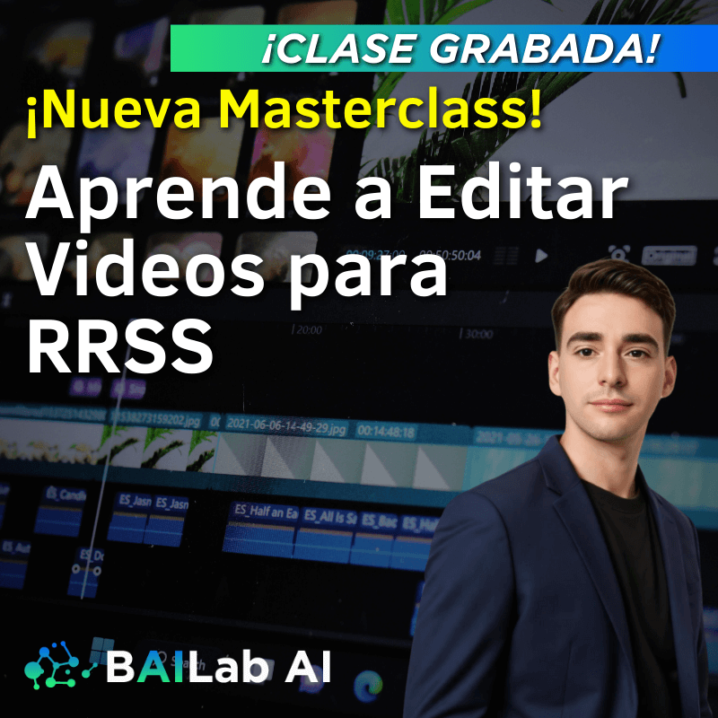 Masterclass Grabada | Aprende a Editar Videos para RRSS