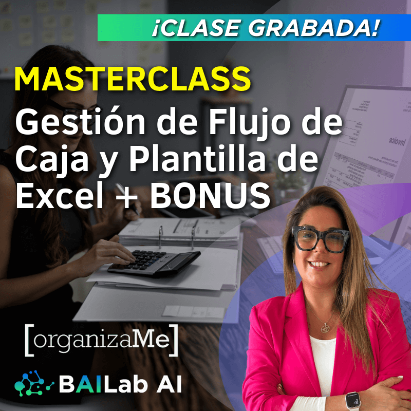 Curso Online - Gestión de Flujo de Caja y Plantilla de Excel + BONUS 📚