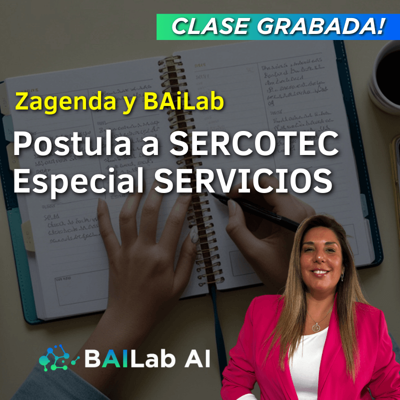 Clase Intensiva | Postula a SERCOTEC - Edición SERVICIOS