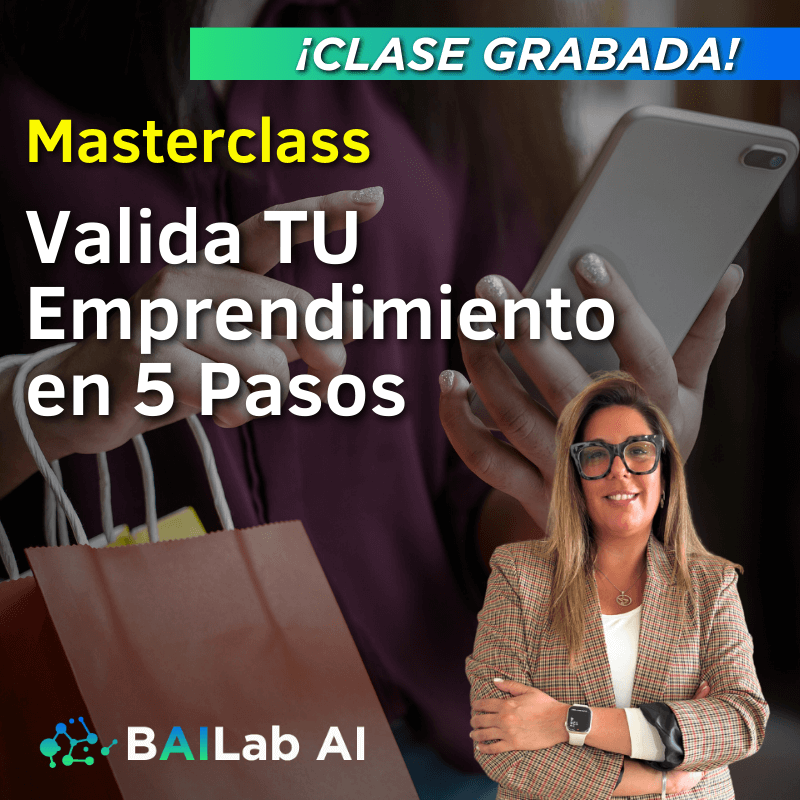 Masterclass Grabada | Valida TU Emprendimiento en 5 Pasos