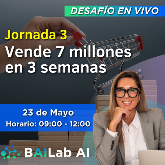 DESAFÍO | Vende 7 Millones en 3 Semanas - 🔥Jornada 3🔥