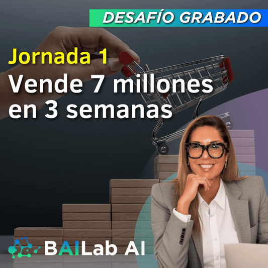 DESAFÍO GRABADO | Vende 7 Millones en 3 Semanas - 🔥Jornada 1 🔥