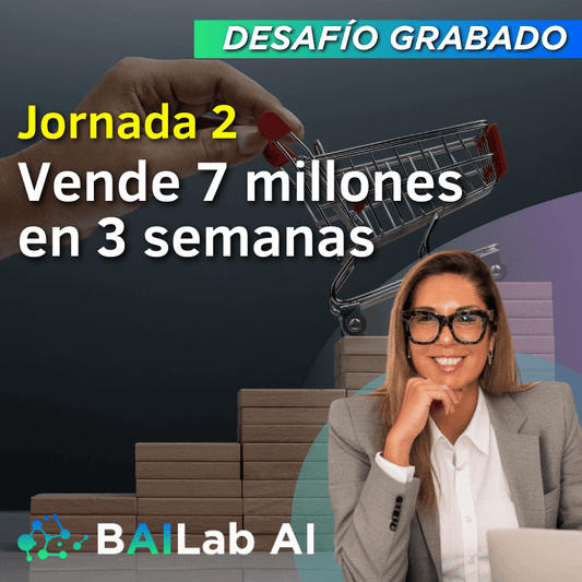 DESAFÍO GRABADO | Vende 7 Millones en 3 Semanas - 🔥Jornada 2🔥