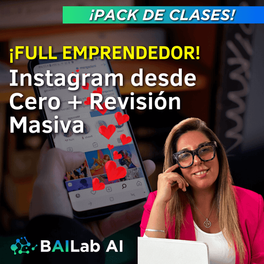 Pack Clases Grabadas | Instagram Desde Cero + Revisión Masiva