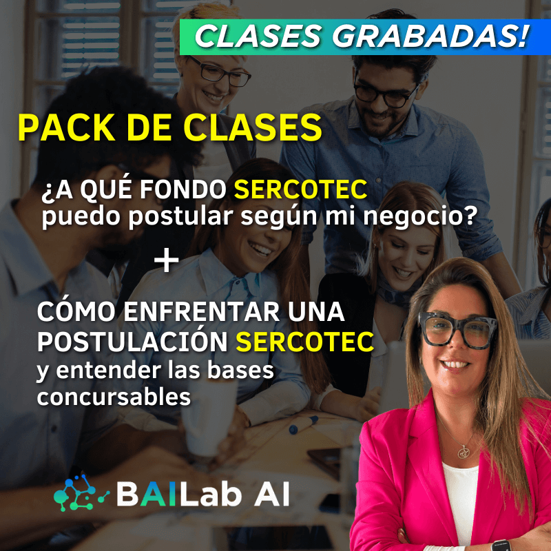 Pack de clases | ¿A qué fondo SERCOTEC? + Como enfrentar postulación Sercotec